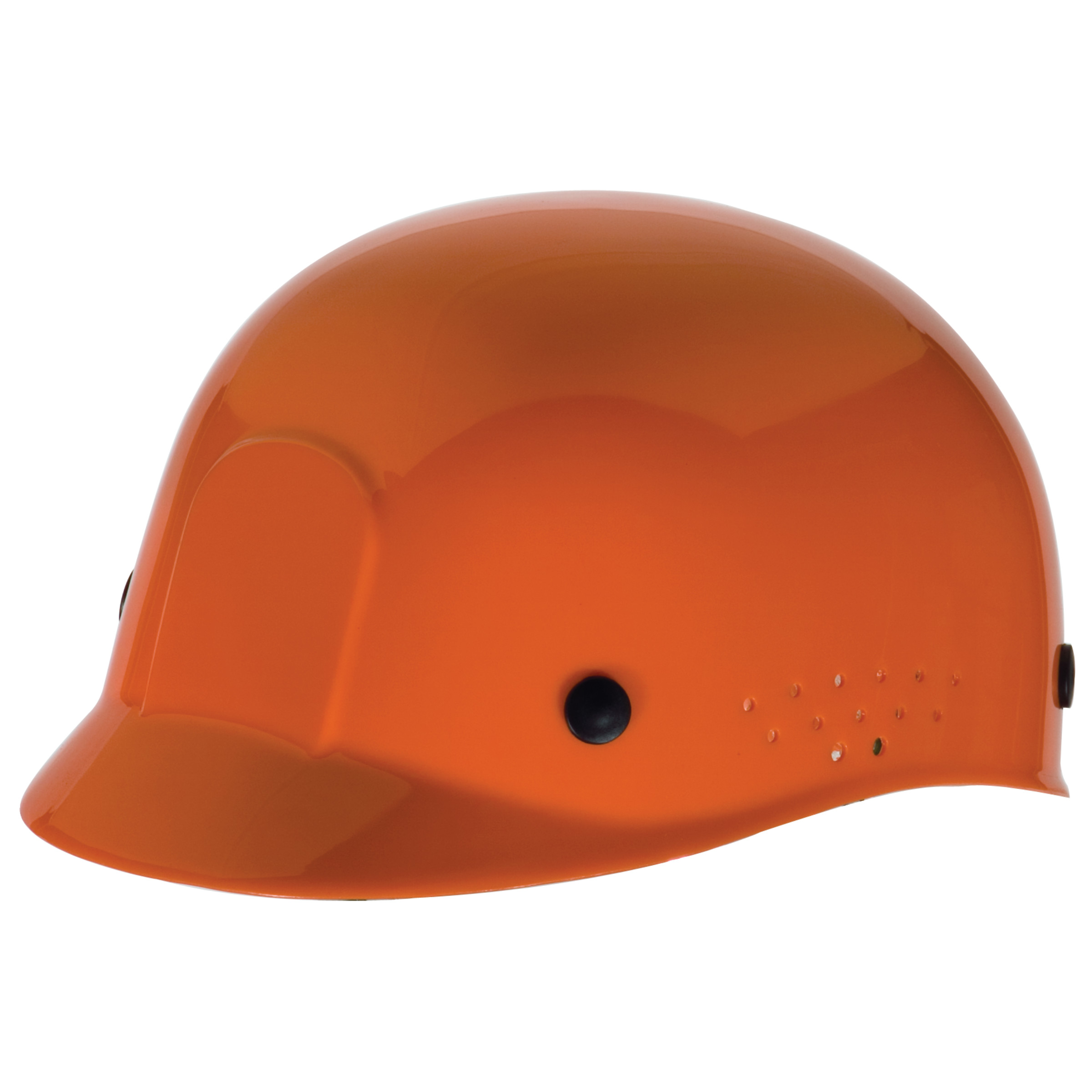 Bump Cap, Orange, w/Plastic Suspension